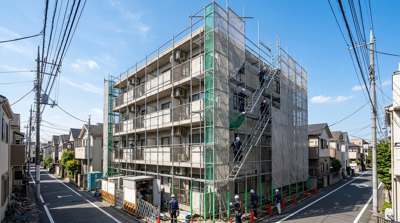 大規模修繕にも対応できる体制と実績