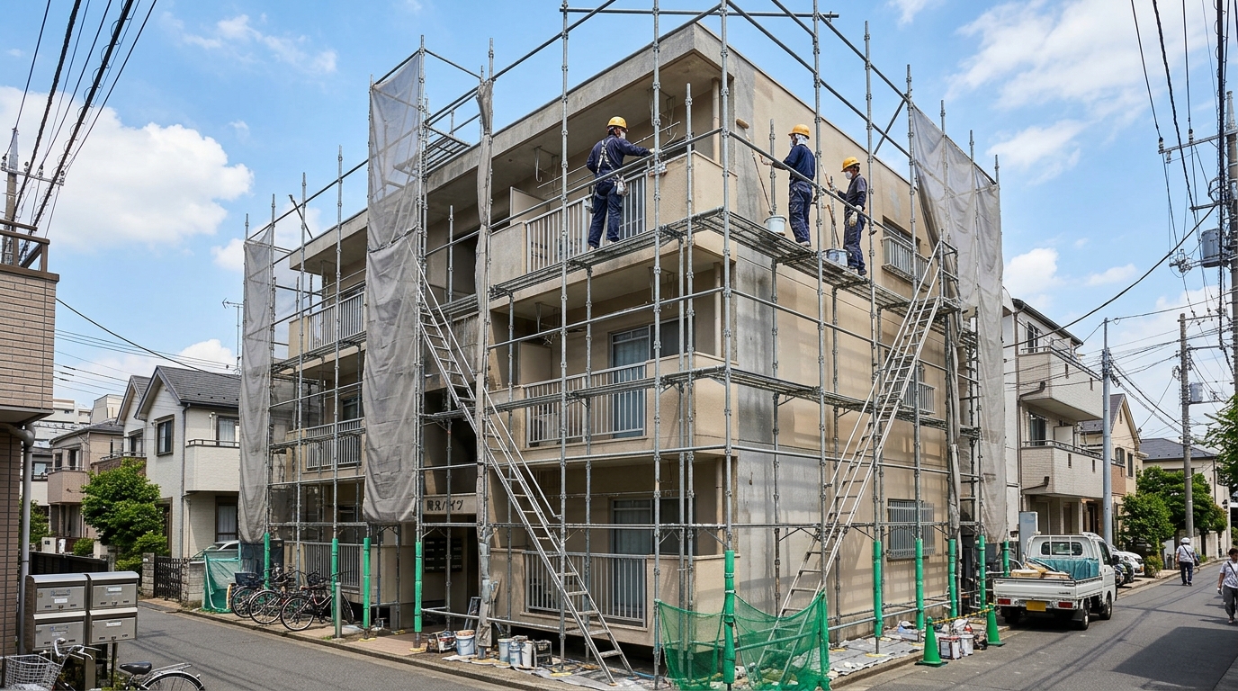 マンション・アパート外壁塗装の施工例